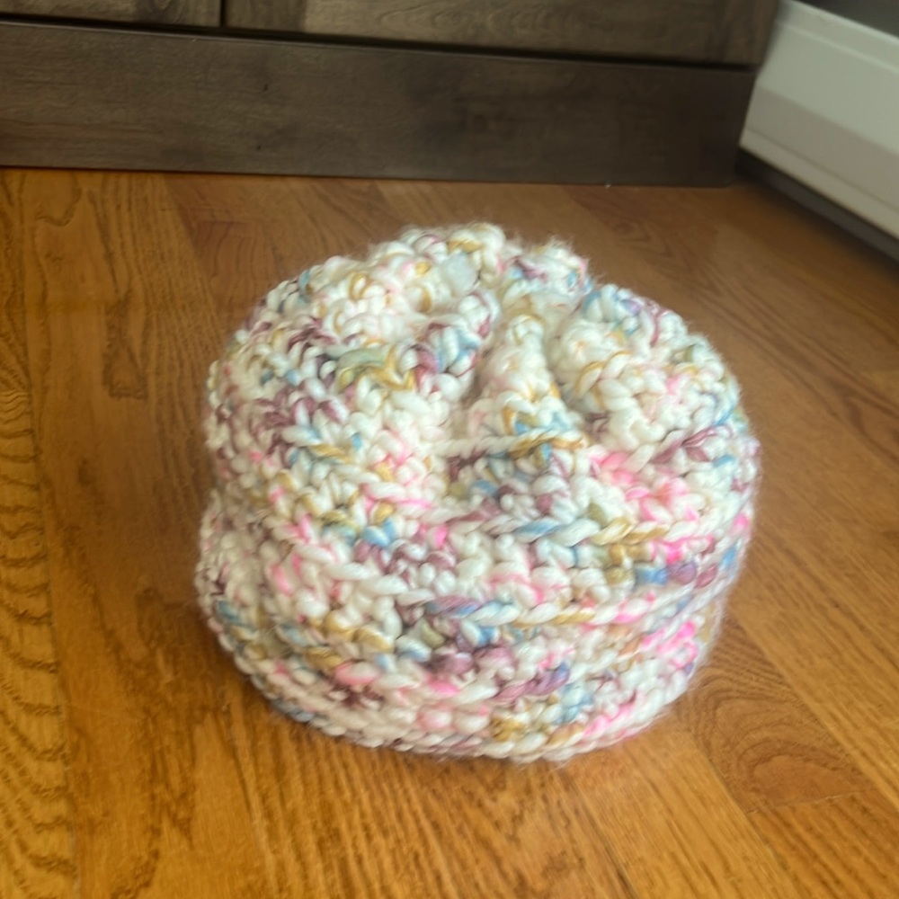 A handmade hat